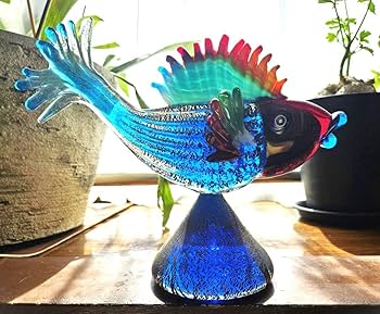 ヴェネチアングラス ムラーノ　murano ガラス置物　カメ　キャンディ Amazon.co.jp: 鳥 ヴェネチアングラス ベネチアンガラス murano